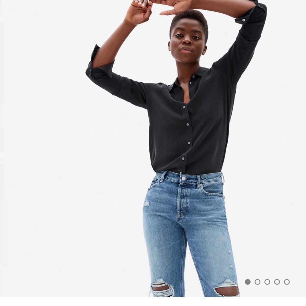 The Clean Silk Relaxed Shirt